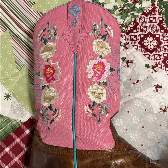 Macie Bean girls honeybunch cowgirl boots - Picture 5 of 7
